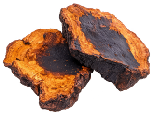 Buy chaga mushroom chunks online best price wild harvested for tea and extracts now