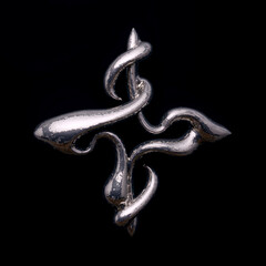 Obraz premium Abstract Silver