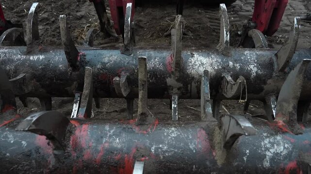 Agricultural subsoiler for processing of soil with stubble in cultivated field. Plow for plowing soil. Subsoiler or flat lifter for tractor. Trailers for agricultural machinery.
