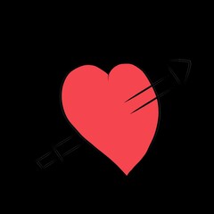 red heart 