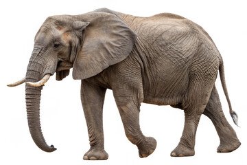 Obraz premium elephant isolated on white