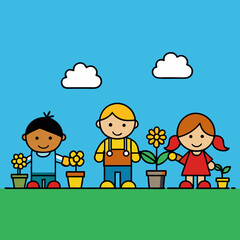 kids and their children