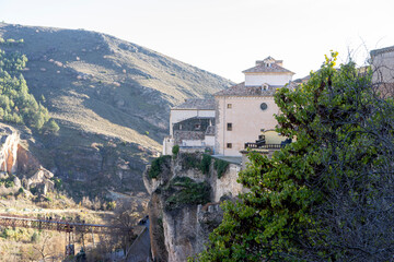 Traditional Houses in Cuenca, Spain - A UNESCO World Heritage Site