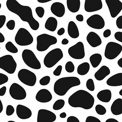 Seamless Minimal Cow Hide Seamless Pattern
