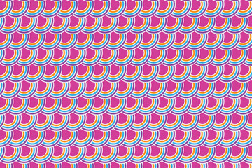 seamless pattern with colorful circles