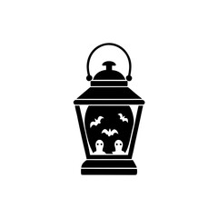 creative details Halloween  Lantern Icon  Vector Illustration
