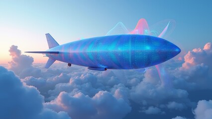 Cloud based technology airship