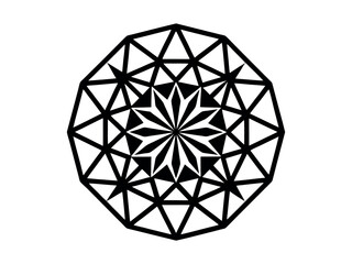 Design of traditional Mandala Art