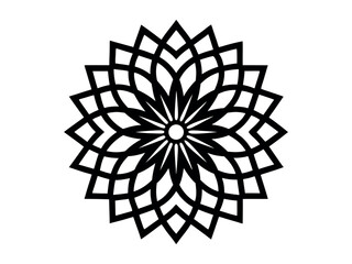 Design of traditional Mandala Art