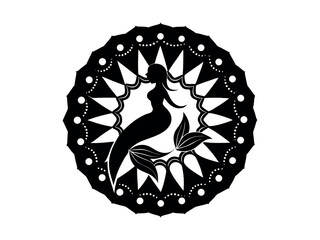 Design of traditional Mandala Art