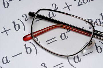 Mathematical exploration with eyeglasses and pen