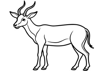 Wild Markhor Vector