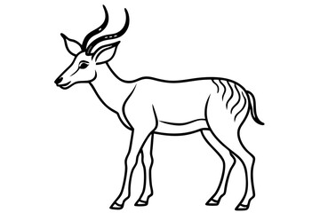 Wild Markhor Vector