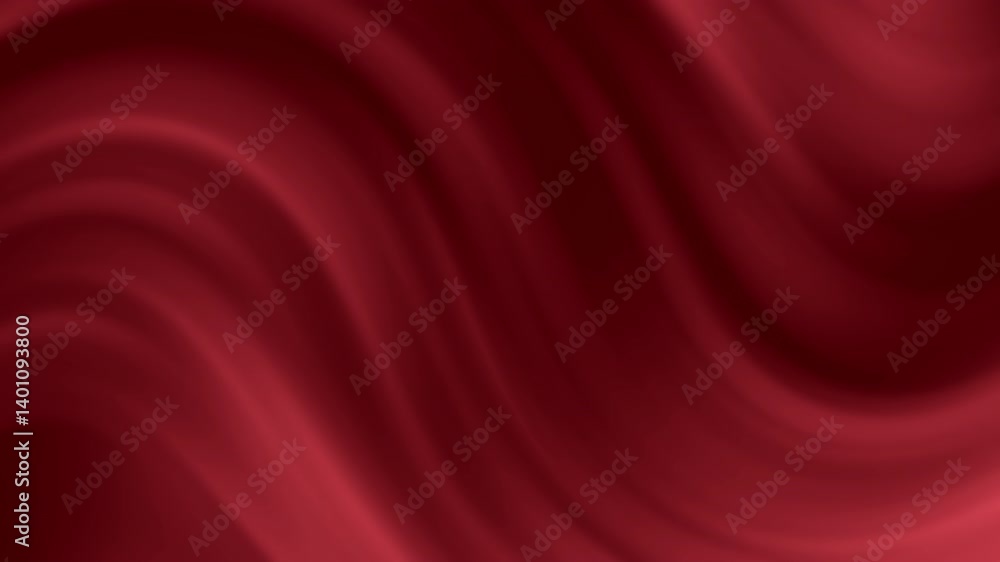 Aufkleber a smooth, flowing background texture in deep red tones, creating an abstract and elegant visual effe