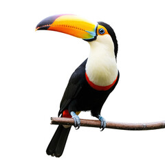 Obraz premium toucan bird isolated on transparent background