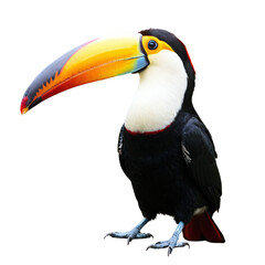 Naklejka premium toucan bird isolated on transparent background