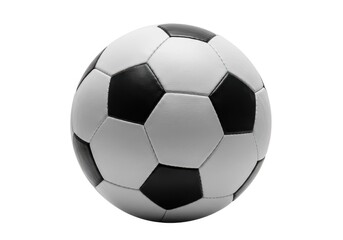 Fototapeta premium Isolated soccer ball equipment for sports and recreation isolated on white background