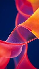 Abstract background, colorful lines and shapes, a red, orange, and blue color scheme, high resolution, high detail, best quality, bright colors, close-up, hyper-realistic.