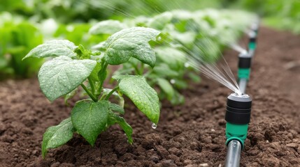 Ai-powered irrigation system optimizes water levels for sustainable agriculture