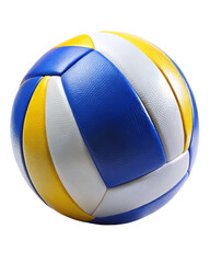 volleyball ball isolated on white background PNG. GENERATIVE AI