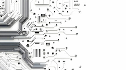 Abstract Circuit Board Design Background