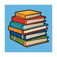 stack of books