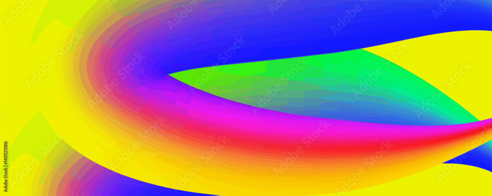 Poster abstract shapes on background. liquid effect, freeform gradient color background, modern screen vect