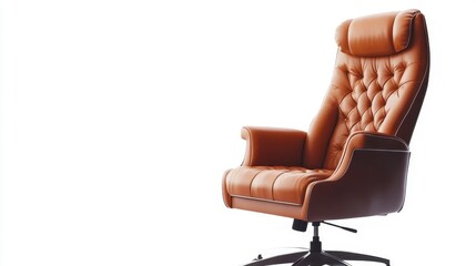 Obraz premium Elegant Executive Office Chair with Double Padding
