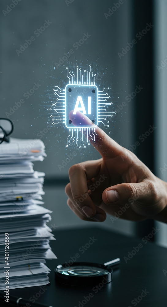 Poster ai integration: taming paperwork with artificial intelligence - efficiency, automation & innovation 