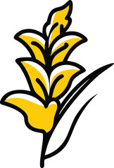 Rose, Tulip, Sunflower, Lily, Orchid, Daffodil, Marigold, Jasmine, Chrysanthemum, Lavender, Daisy, Peony, Poppy, Carnation, Iris, Hibiscus, Lotus, Zinnia, Gladiolus, Snapdragon, flower logo