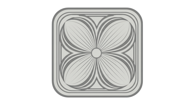 Isolated Quatrefoil Pattern - Powered by Adobe