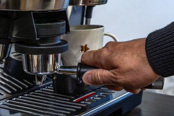 Espresso machine, ground coffee maker, lungo coffee, americano, expresso