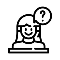 help desk line icon