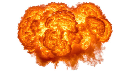 Isolated fire explosion