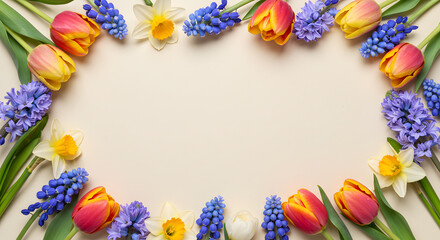Colorful spring summer flower border | Flowers Border| Flower Background| Flower Flowers| Border Background