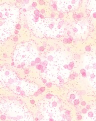Pink yellow abstract pattern background