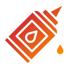 Liquid Glue Icon Style