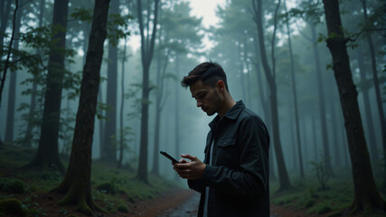 Exploring Nature A Moment of Connection