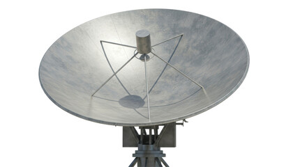 Isolated Satellite Dish