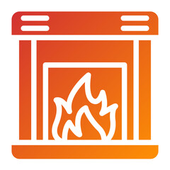 Fireplace Icon Style
