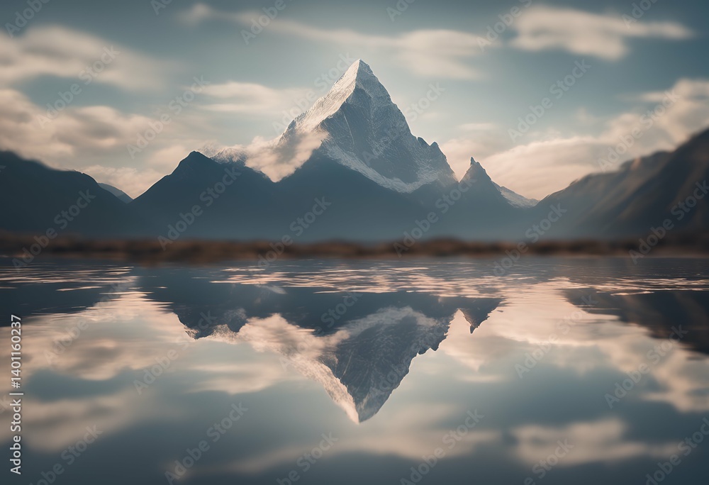 Wall mural background water reflection sky beauty evening weather sunrise shape wallpaper sunset dusk cloud sun