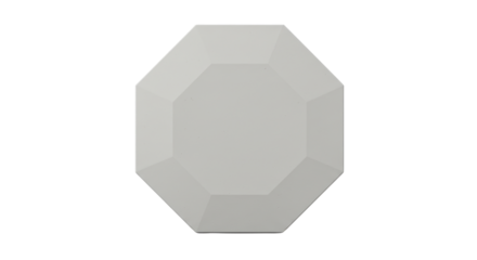 Isolated Octagon Shape
