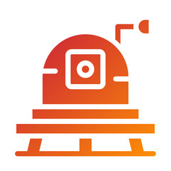 Fototapeta premium Lander Icon Style