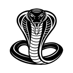 Fototapeta premium cobra-snake-icon-on-white-background