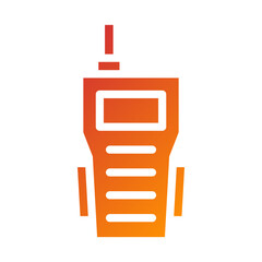 Walkie Talkie Icon Style
