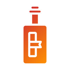 Message in a Bottle Icon Style
