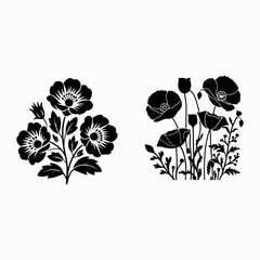 Beautiful Flower Vector Designs – Free High-Quality Floral Illustrations