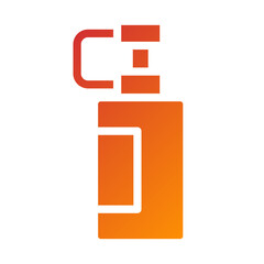 Water Canteen Icon Style