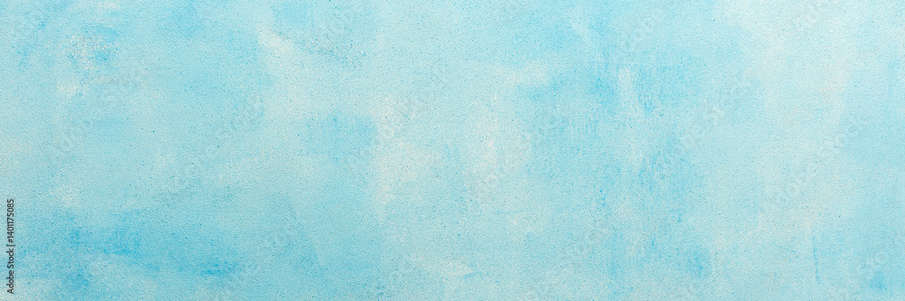 Aufkleber A minimalist soft blue texture backdrop, offering soft tones and a clean surface for creative design, top view, copy space, banner