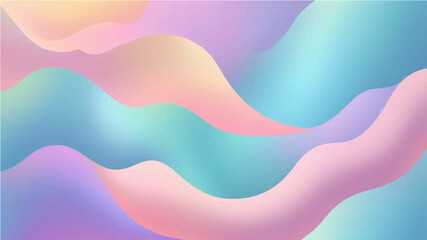 horizontal abstract pastel holographic texture design for pattern and background